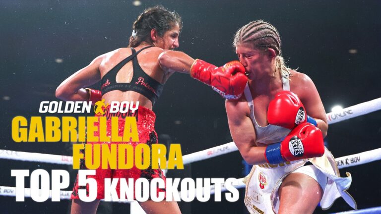Gabriella â€œSweet Poisonâ€ Fundora | Top 5 Knockouts from the Undisputed Champion 💥🥊
