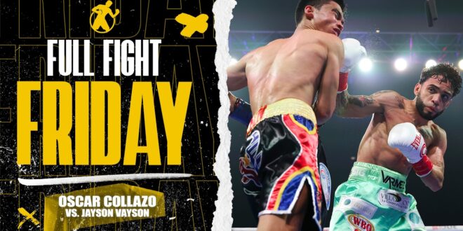 Full Fight | Oscar Collazo vs. Jayson Vayson