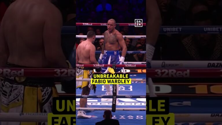 Fabio Wardley eats CRAZY right hands from Joseph Parker & rallies back in WILD round 10