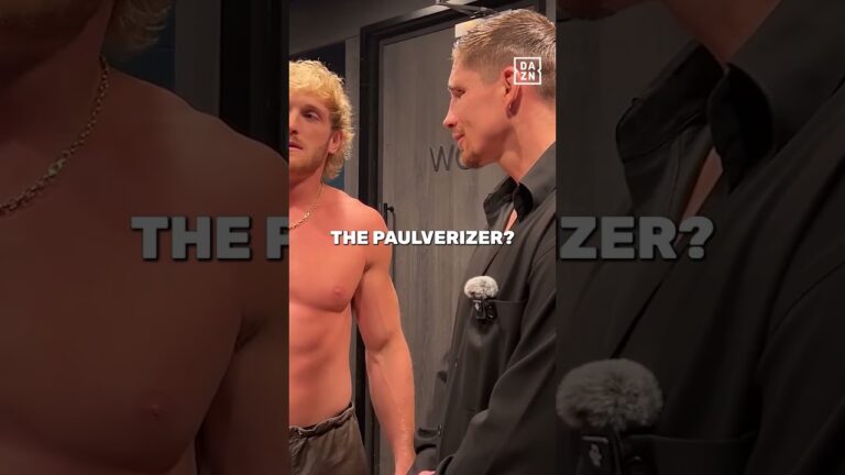 When Logan Paul & Rico Verhoeven discussed the possibility of a heavyweight fight 👀🍿