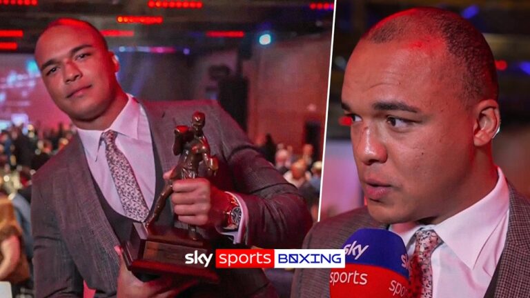 Fabio Wardley's honest opinion on winning British Boxing Board of Control Fighter of the Year!