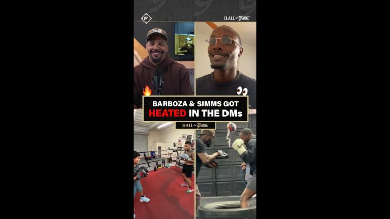The DMs have been BUMPIN' between Simms & Barboza 👀