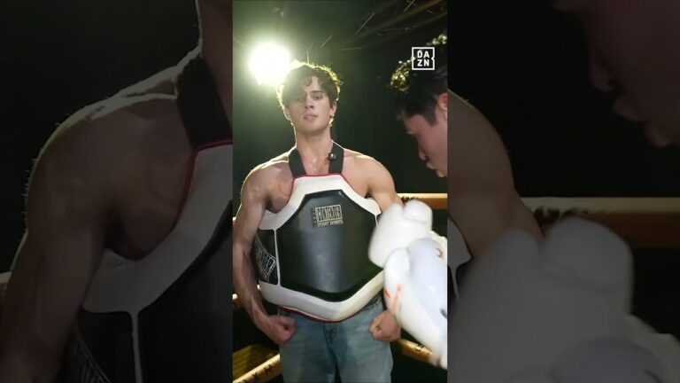 Streamer Clavicular really ate those body shots from Ryan Garcia 😳 #shorts