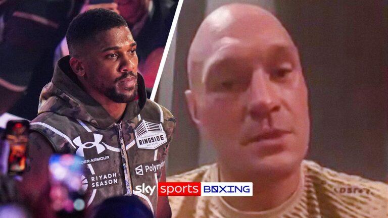 Tyson Fury says Anthony Joshua can be his next fight after Arslanbek Makhmudov 👀