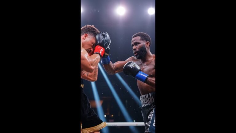 What happens when an Olympian lands a haymaker?