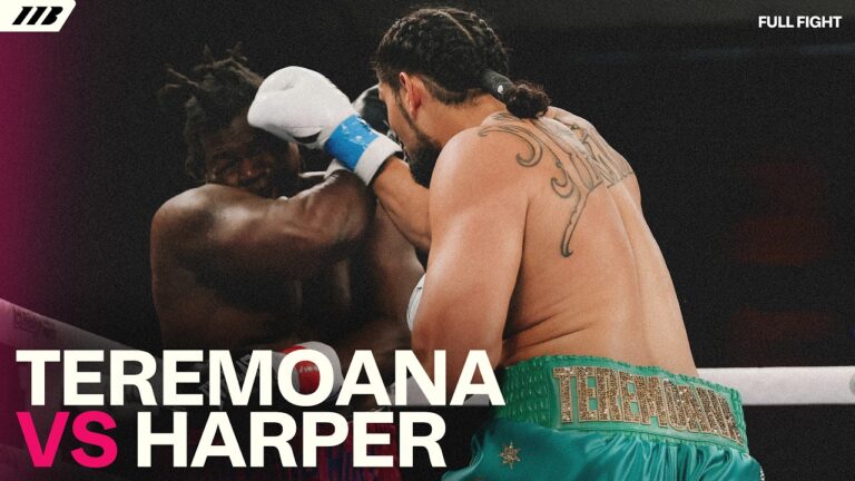 Monster Punching Teremoana Teremoana scores another 1st Round KO | Matchroom Boxing