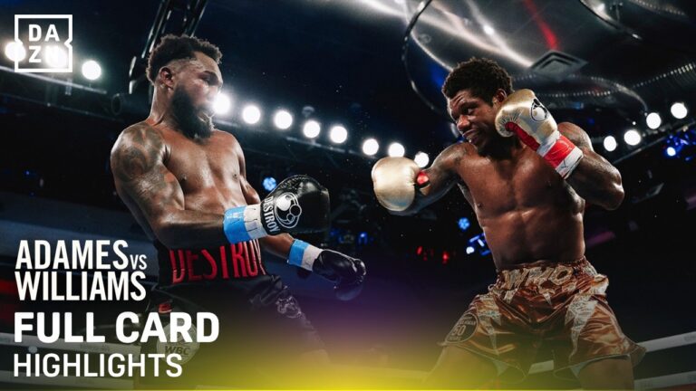 FULL CARD HIGHLIGHTS | Carlos Adames vs Ammo Williams