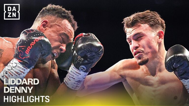 HIGHLIGHTS! George Liddard vs Tyler Denny | British & Commonwealth title