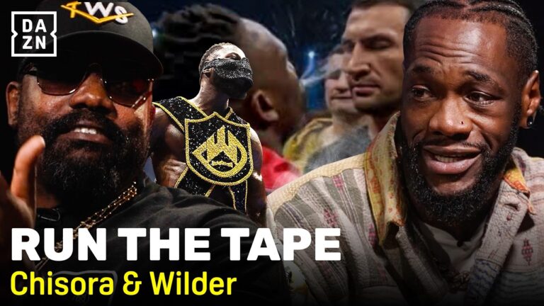 Derek Chisora & Deontay Wilder look back at their most iconic moments | Run The Tape