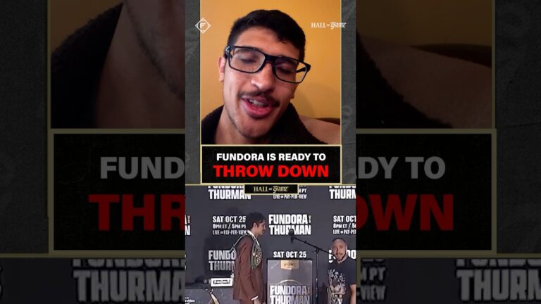 Sebastian Fundora isn’t avoiding the heat Keith Thurman’s gonna try and bring 👀