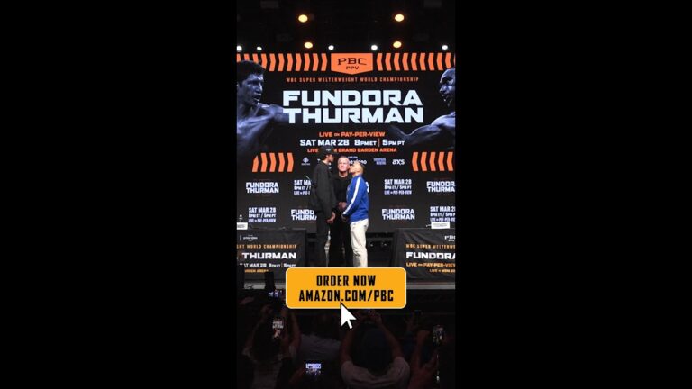 Get HYPE for Fundora vs Thurman FIGHT WEEK