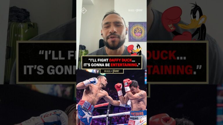 ONE TIME! 🗣️ Keith Thurman is showing up to show out on Saturday 🍿 #FundoraThurman
