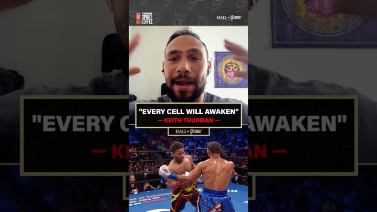 “When he gets hit, every cell in his body is going to awaken!” #FundoraThurman