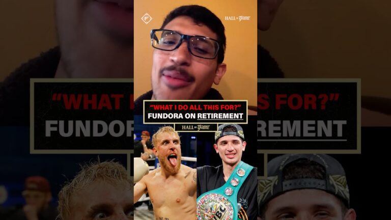 Sebastian Fundora doesn’t see a long career in boxing for himself 😳