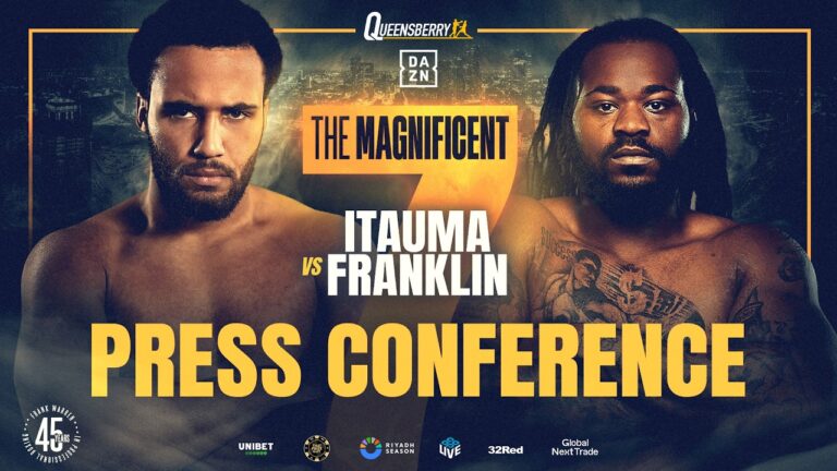Live Press Conference | Moses Itauma vs Jermaine Franklin | The Magnificent 7 💥