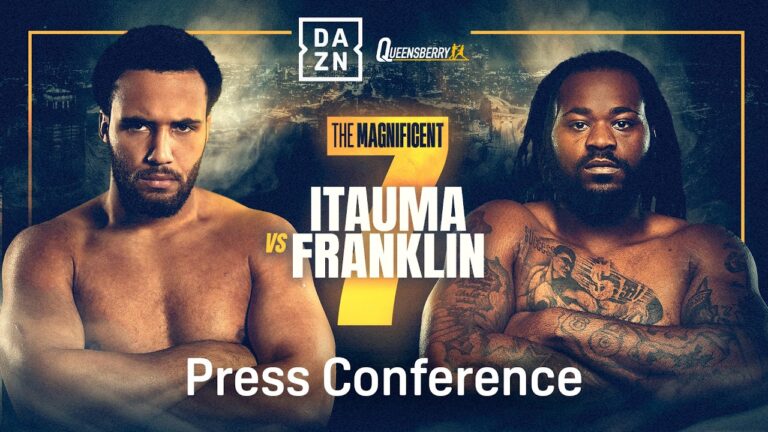 MOSES ITAUMA VS. JERMAINE FRANKLIN | THE MAGNIFICENT 7 | PRESS CONFERENCE LIVESTREAM