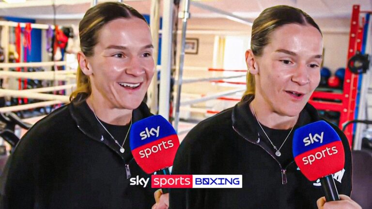 Terri Harper ahead of her fight against Caroline Dubois