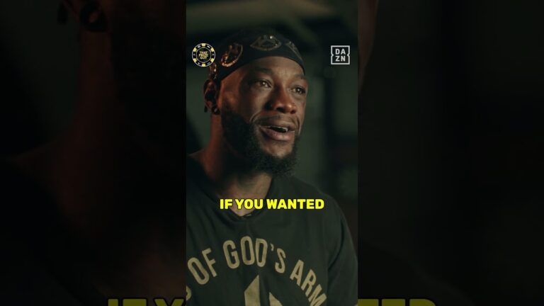 Deontay Wilder speaks on growing up poor during his childhood 🥹 @Thatprizeguy #OntTheGround