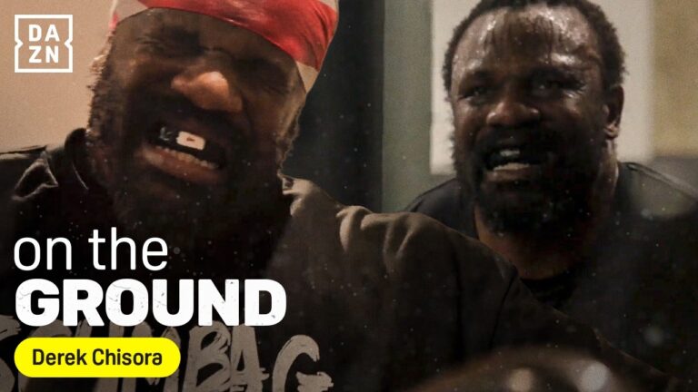Derek Chisora In Camp and in The Sauna! | DAZN On The Ground