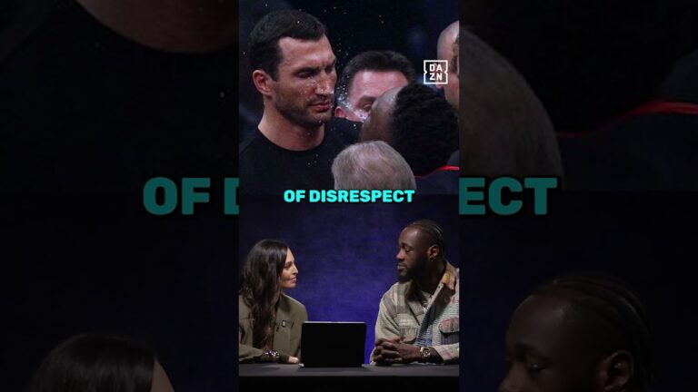 “Klitschko is a better man than me” 😤