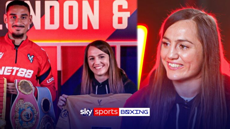 Ellie Scotney meets Max Lacroix at Crystal Palace!