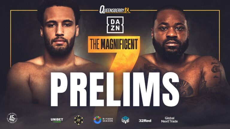 LIVE Prelims | Moses Itauma vs Jermaine Franklin | The Magnificent 7 💥