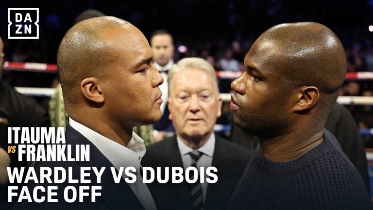 Fabio Wardley and Daniel Dubois FACE OFF in Manchester!