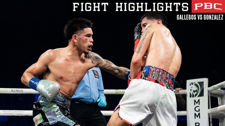 PBC FIGHT HIGHLIGHTS: Gallegos vs Gonzalez | March 28, 2026