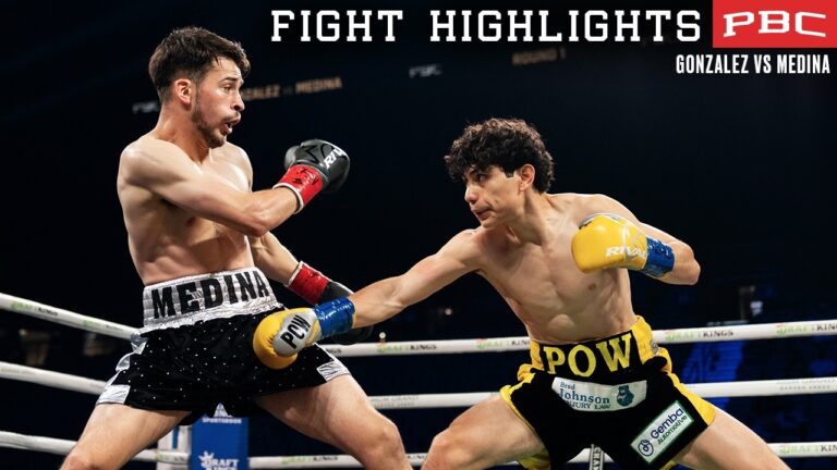 PBC FIGHT HIGHLIGHTS: Gonzalez vs Medina | March 28, 2026