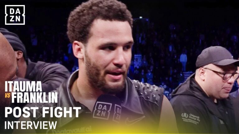 Moses Itauma reacts to KNOCKING OUT Jermaine Franklin! | Post Fight Interview