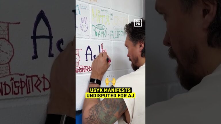 Oleksandr Usyk makes BOLD Anthony Joshua undisputed in 2027 prediction 🔥