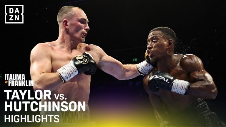 Ezra Taylor vs. Willy Hutchinson | FIGHT HIGHLIGHTS