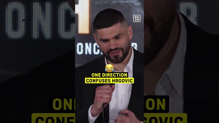 Dave Allen laughs as Filip Hrgovic has NO CLUE who One Direction were 😂