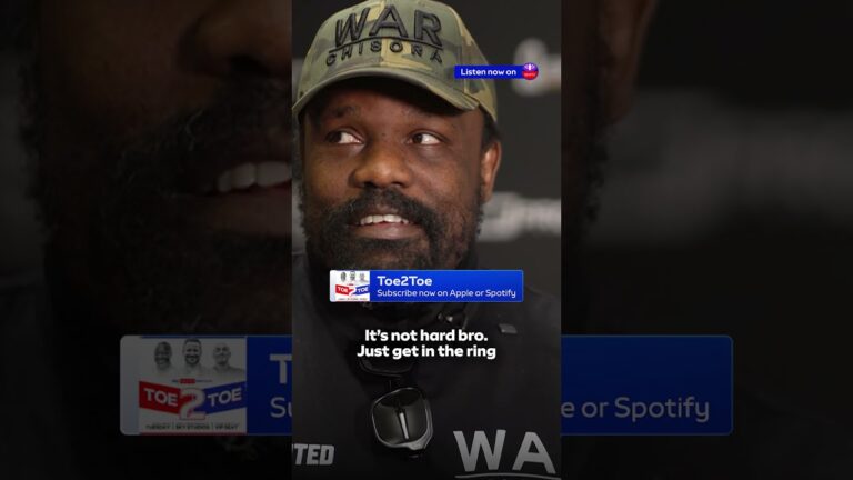 Will Derek Chisora find it easy to retire from boxing? 👀