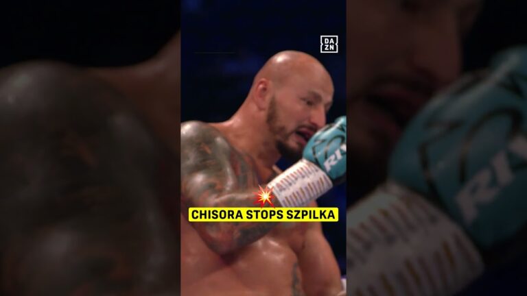 Derek Chisora sent Artur Szpilka to the shadow realm with this KO 🤯