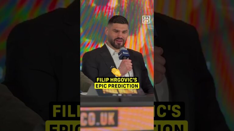 Filip Hrgovic did NOT hold back when telling Dave Allen his plans for him on May 16 😂