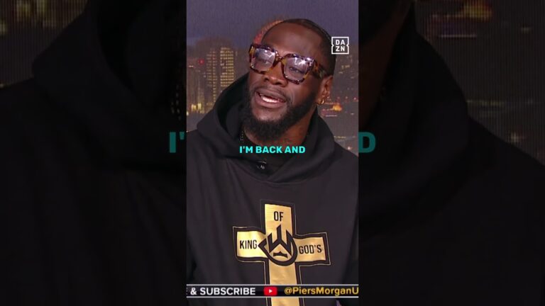 Deontay Wilder tells Tyson Fury to put his money where his mouth is 😤  #shorts