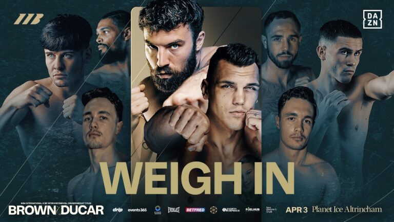 Pat Brown Vs Vasil Ducar | Weigh In *LIVE* | Matchroom Boxing