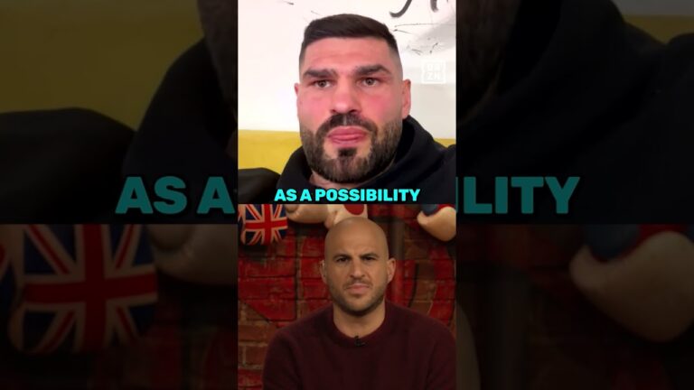 🗣️ “I think I can beat him” 😤 Filip Hrgovic is confident he can take down Moses Itauma! #shorts