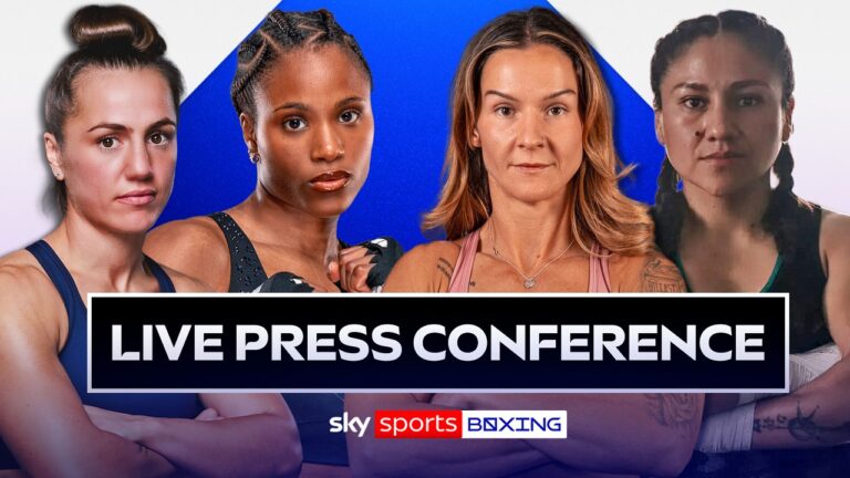 LIVE PRESS CONFERENCE! | Dubois v Harper & Scotney v Flores
