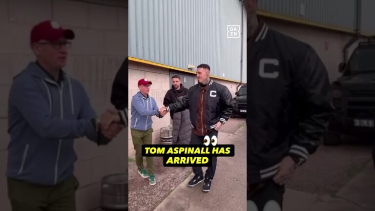 Tom Aspinall has arrived 😤 #shorts