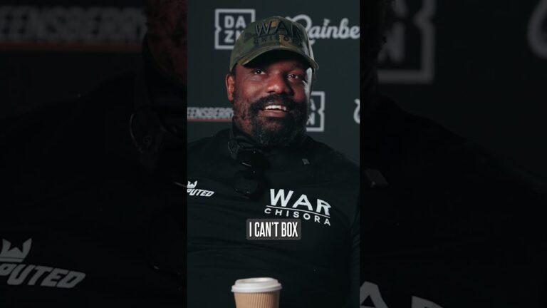 “I CAN’T BOX!!!” 😂 Derek Chisora wasn’t impressed watching his old fights back