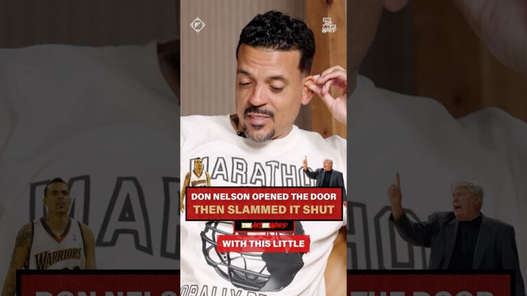 Don Nelson went from wanting Matt Barnes as a long-term Warrior to barely playing him 😳