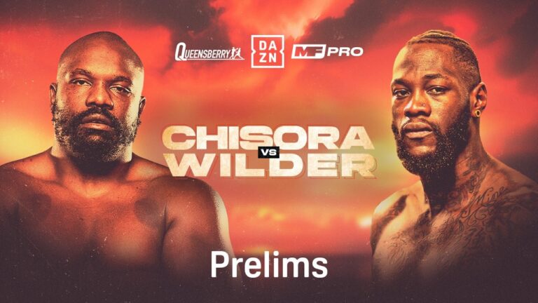 Chisora Wilder Fight Night LIVE