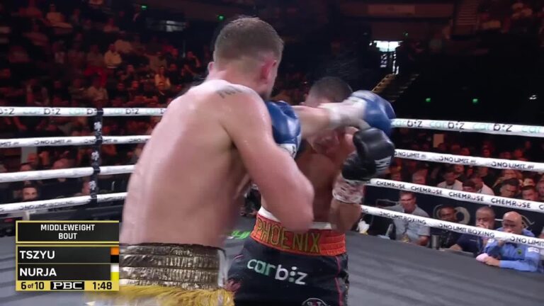 Tszyu and Nurja exchange in RD6