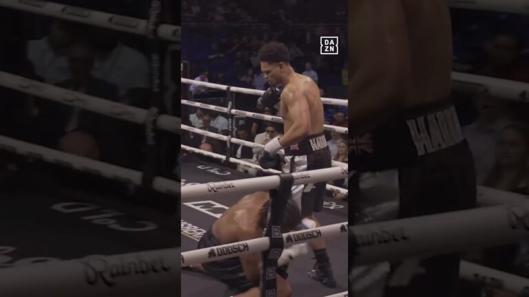 Matty Harris really showed up and delivered with this big KO 💥