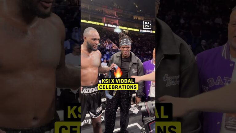 Viddal Riley made a statement last night and didn’t KSI just know it 🔥