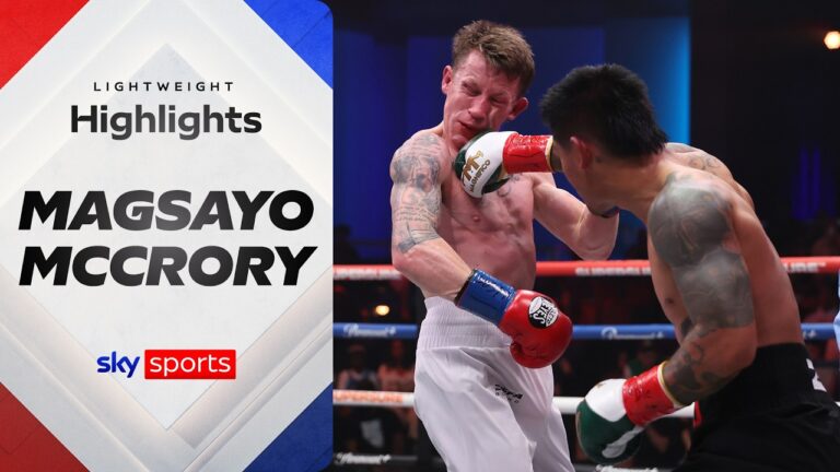 Mark Magsayo vs Feargal McCrory | Highlights | Zuffa Boxing 05