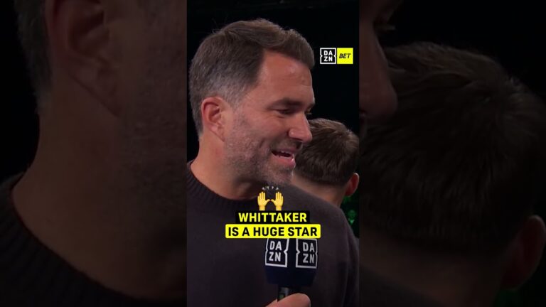 Eddie Hearn & Ben Whittaker is a match made in heaven and here’s why 👏