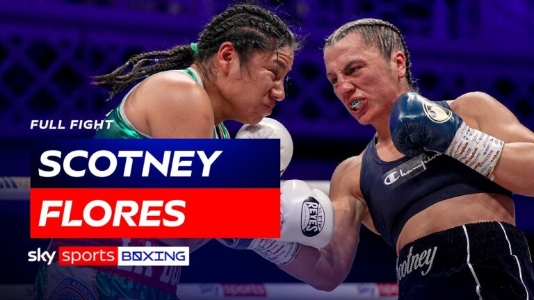 Ellie Scotney vs Mayelli Flores | Full Fight | IBF, WBC & WBO World Super bantamweight titles